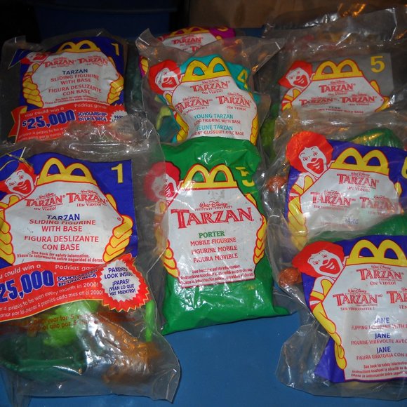 McDonalds Other - MCDONALDS TOYS   DATED 1999 and 2000